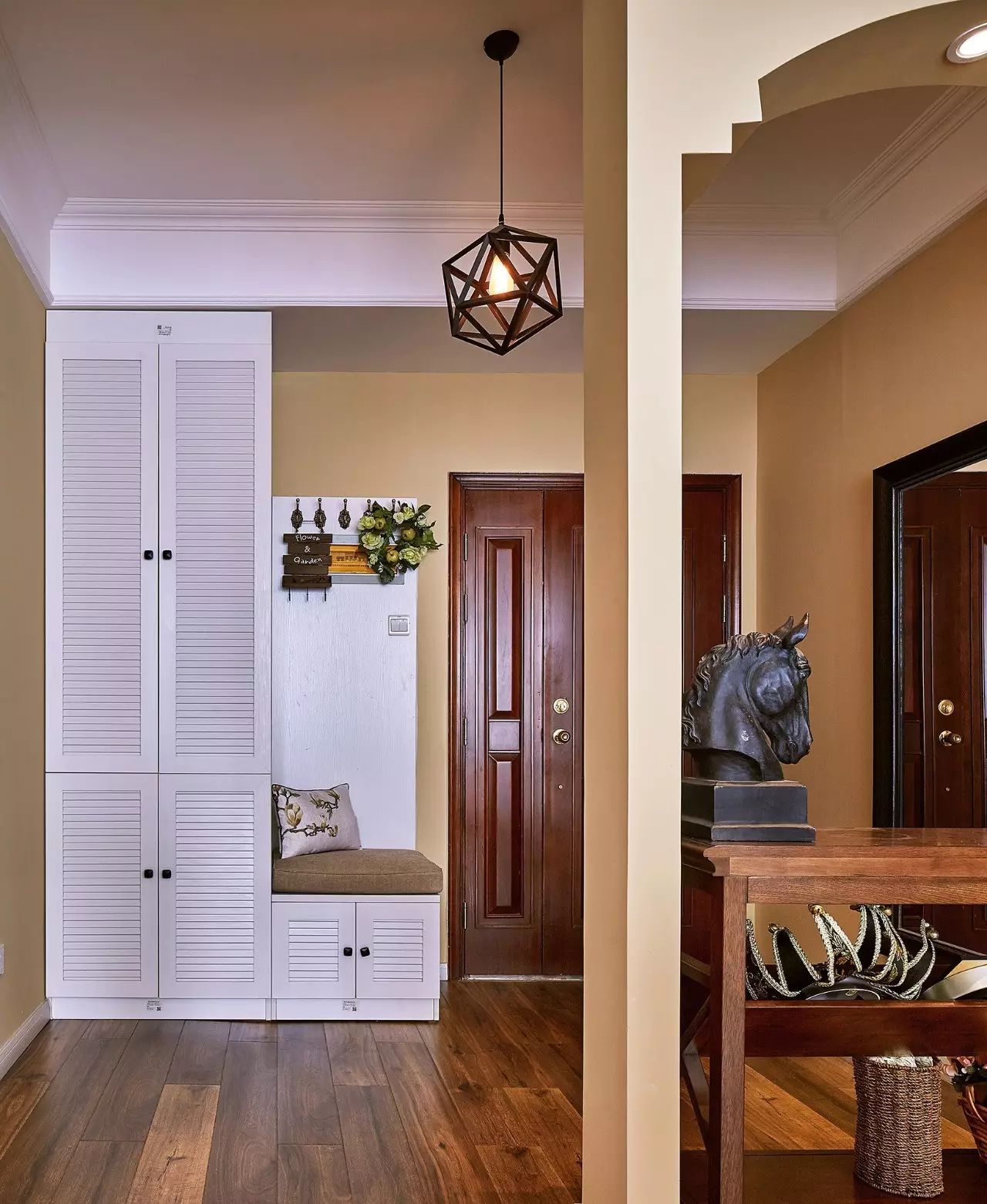 天津海逸长洲美式混搭风设计 | 金色的麦浪,轻柔的话语-20