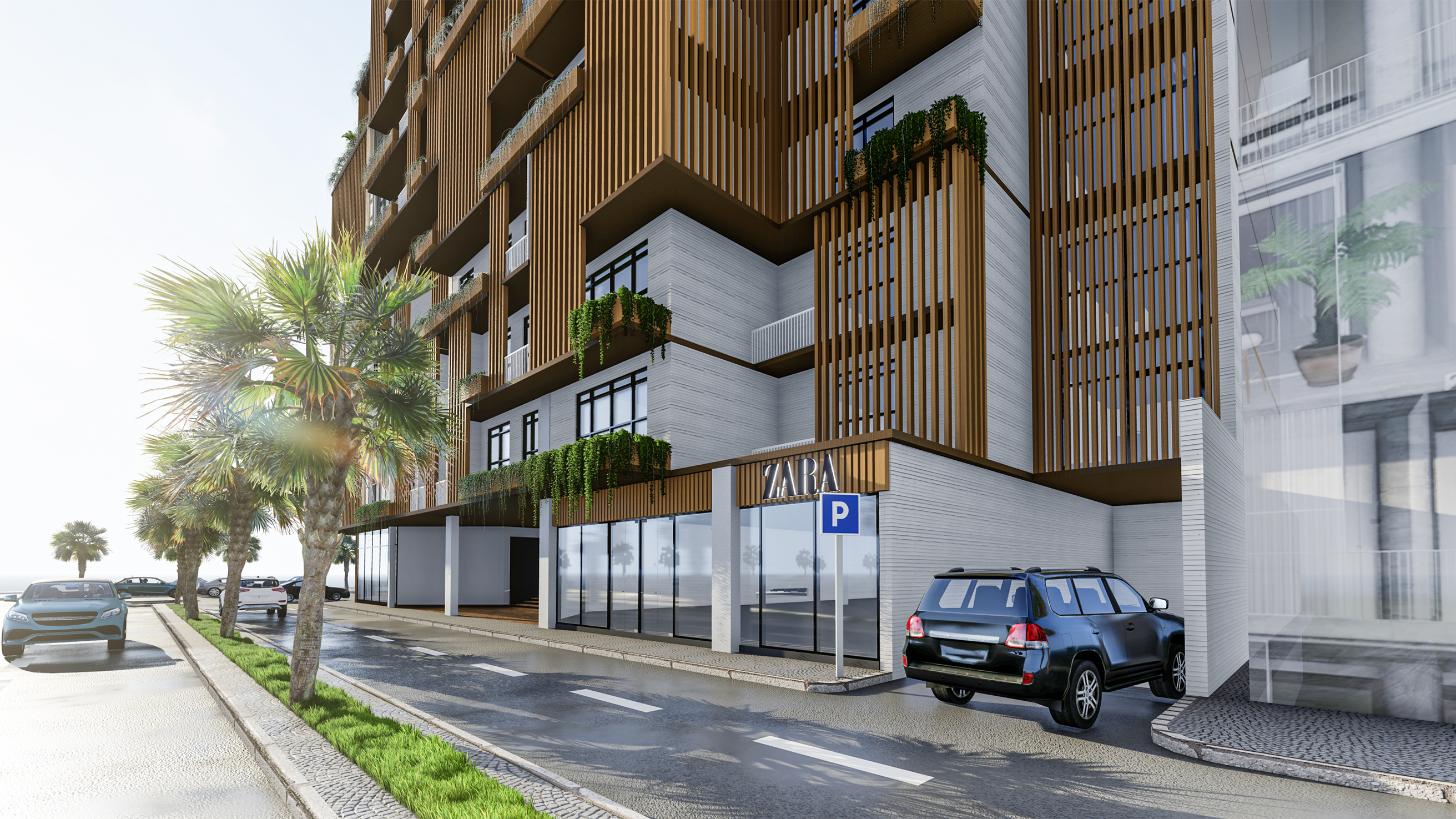 Soleil 商住塔楼丨埃及丨建筑学四年级学生-14