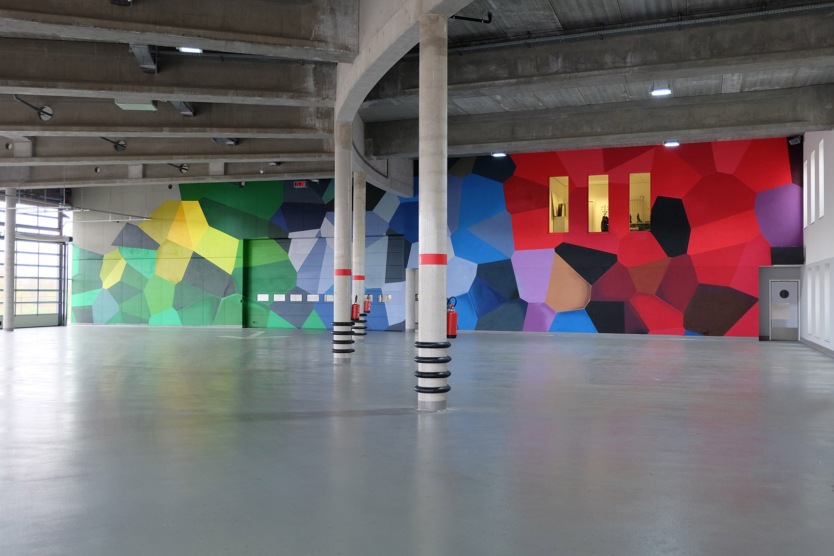 比利时圆形消防站 / Philippe SAMYN and PARTNERS-82