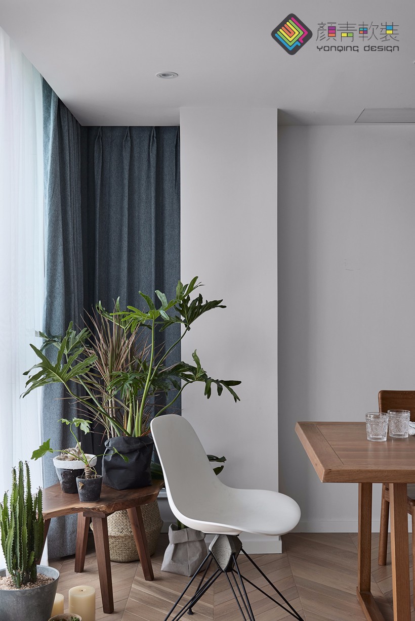 小森林——145㎡混搭风住宅  辰佑设计-颜青软装-9