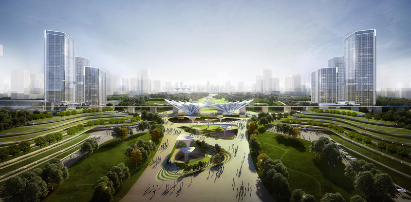 招商蛇口西安丝路中心丨中国西安丨上海三益建筑设计有限公司-26