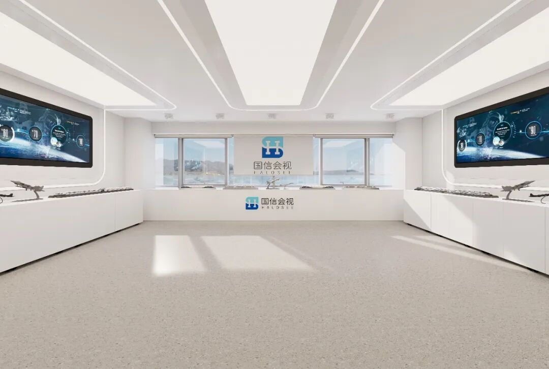 LKDESIGN丨国信会视集团办公空间设计案例-67
