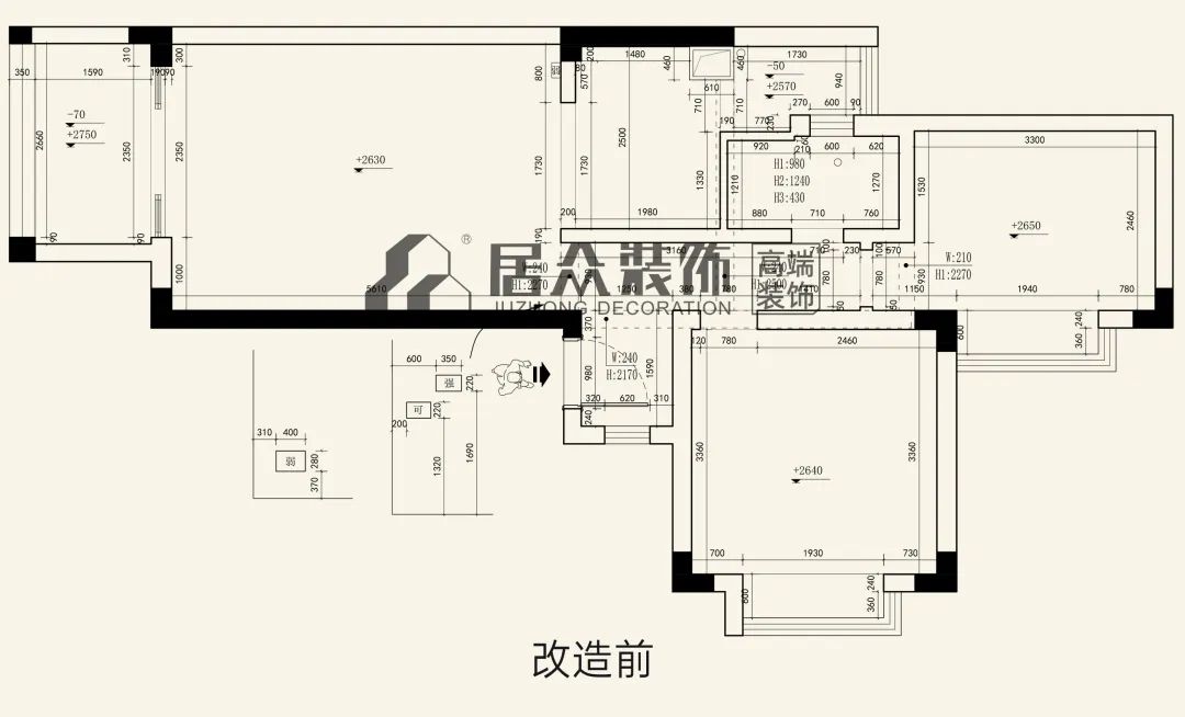 全案案例 | 入住阳光棕榈园，享受法式风的罗曼蒂克-4