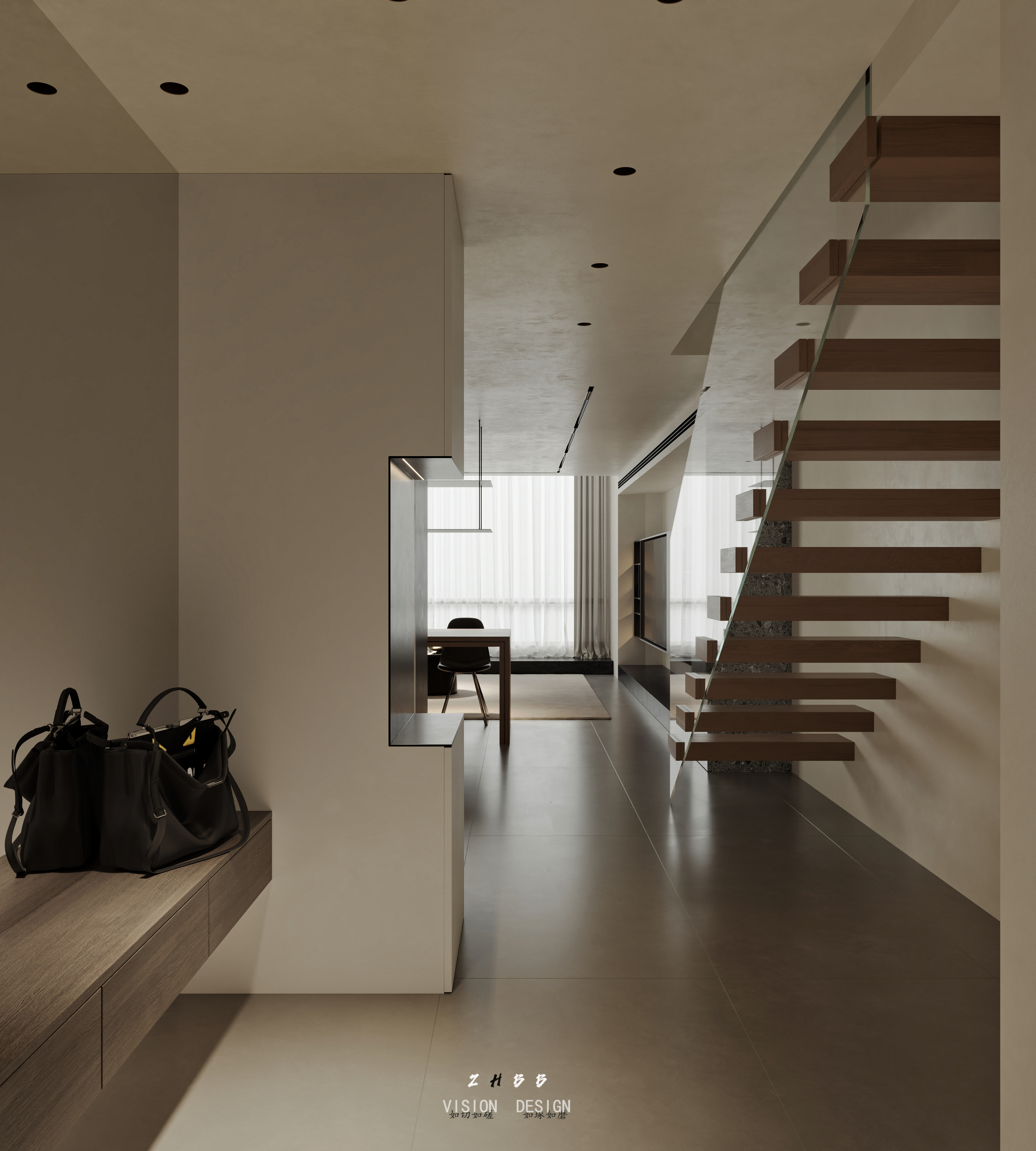 意式极简loft公寓-12