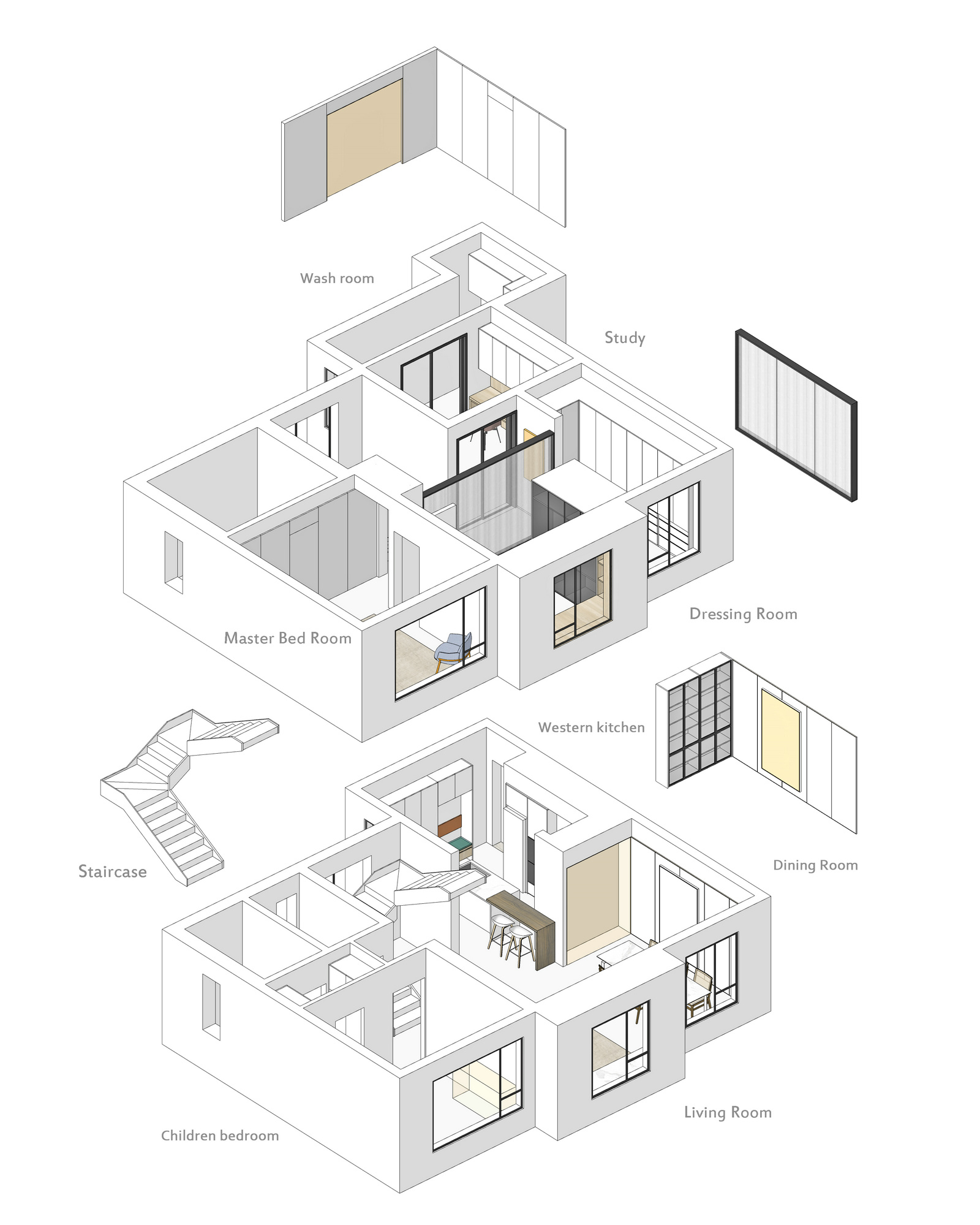 半糖主义家居,甜而不腻的惬意生活-63