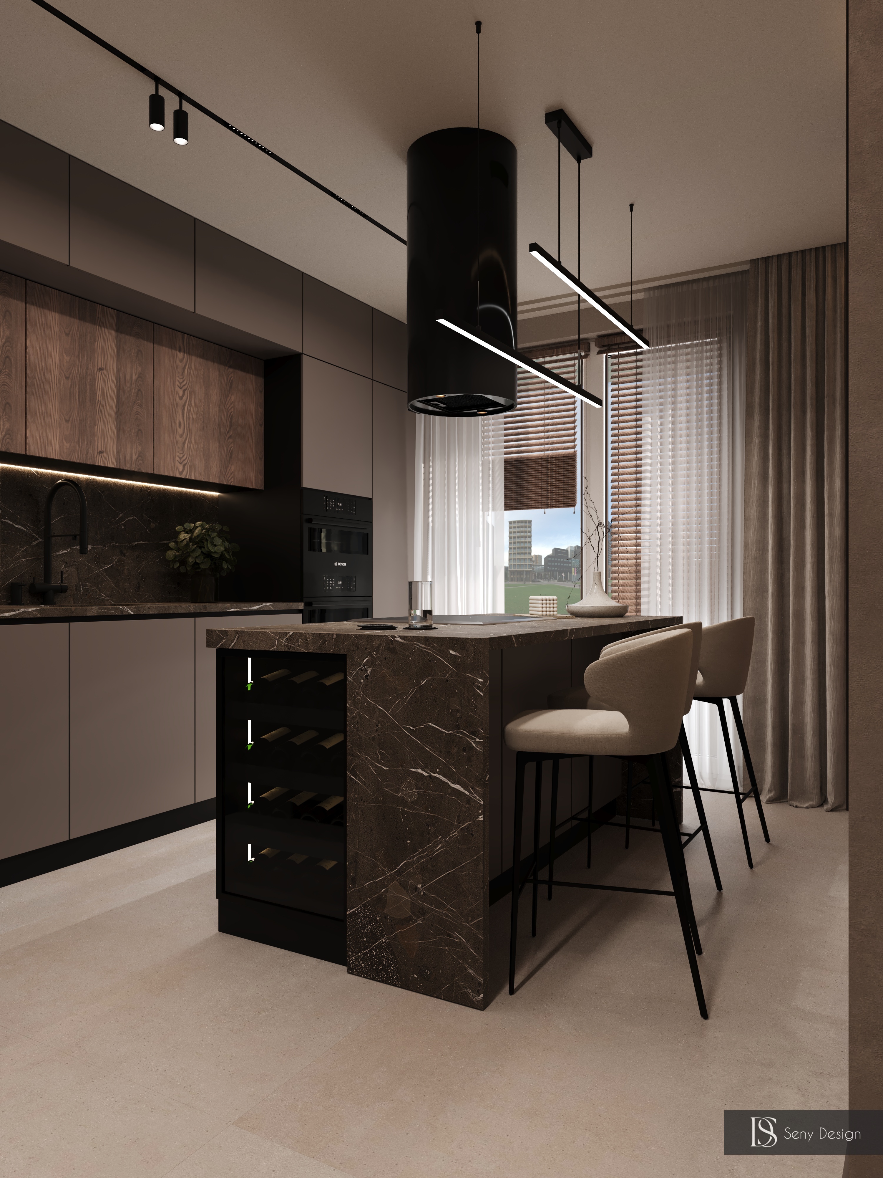 Modern Kitchen Interior — Bălți, Moldova-6