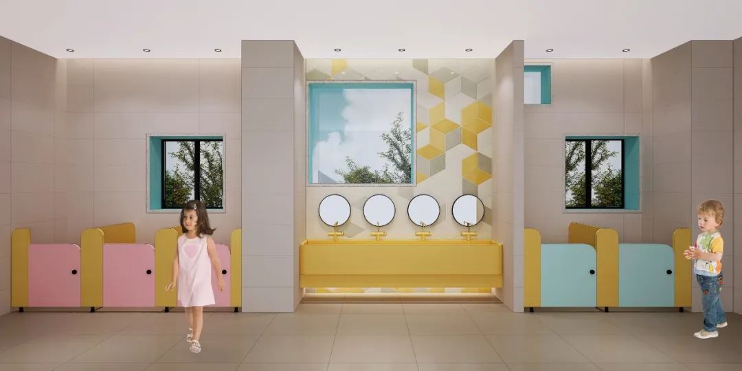 彩色童年 · 儿童教育空间设计丨尺道设计-48