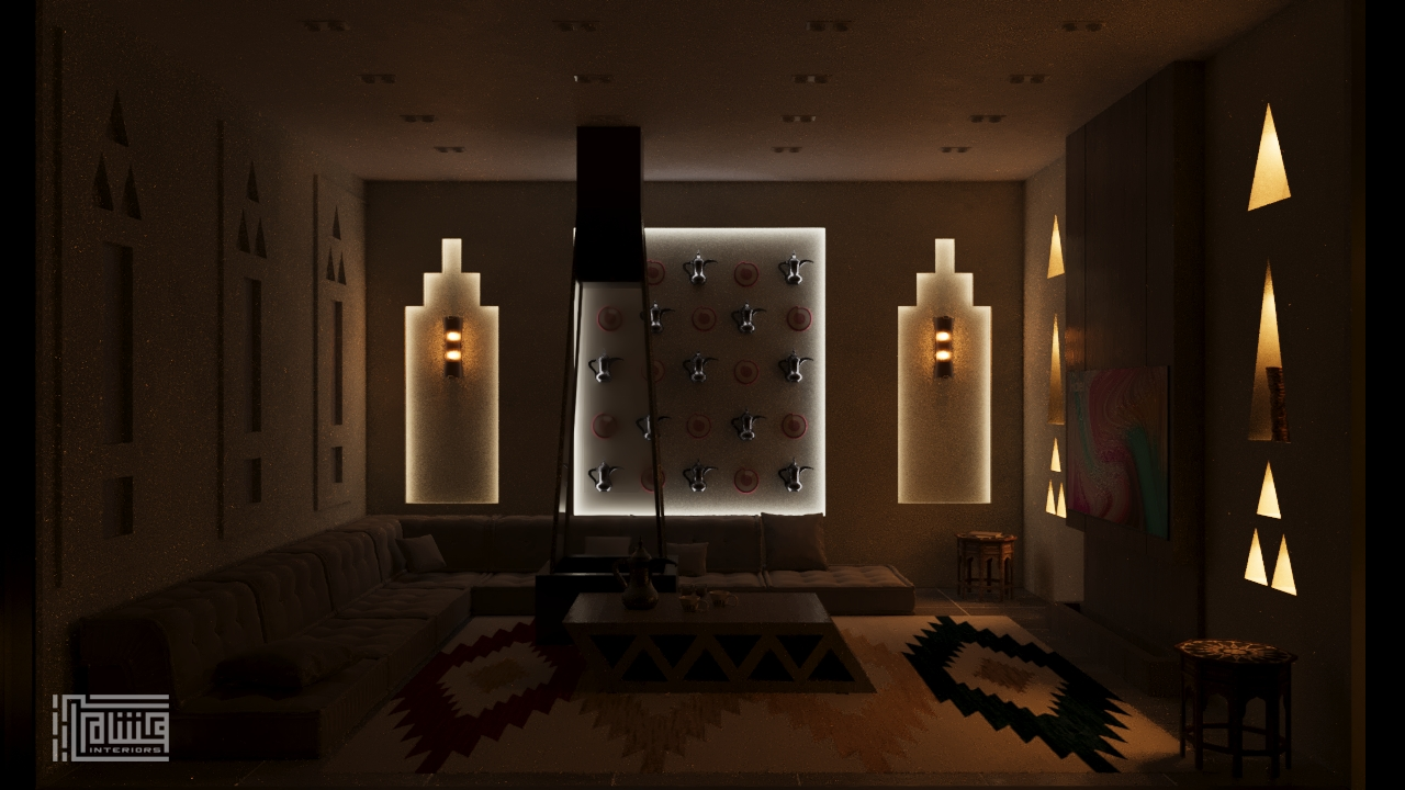 Saudi's Majlis INTERIOR DESIGN-5