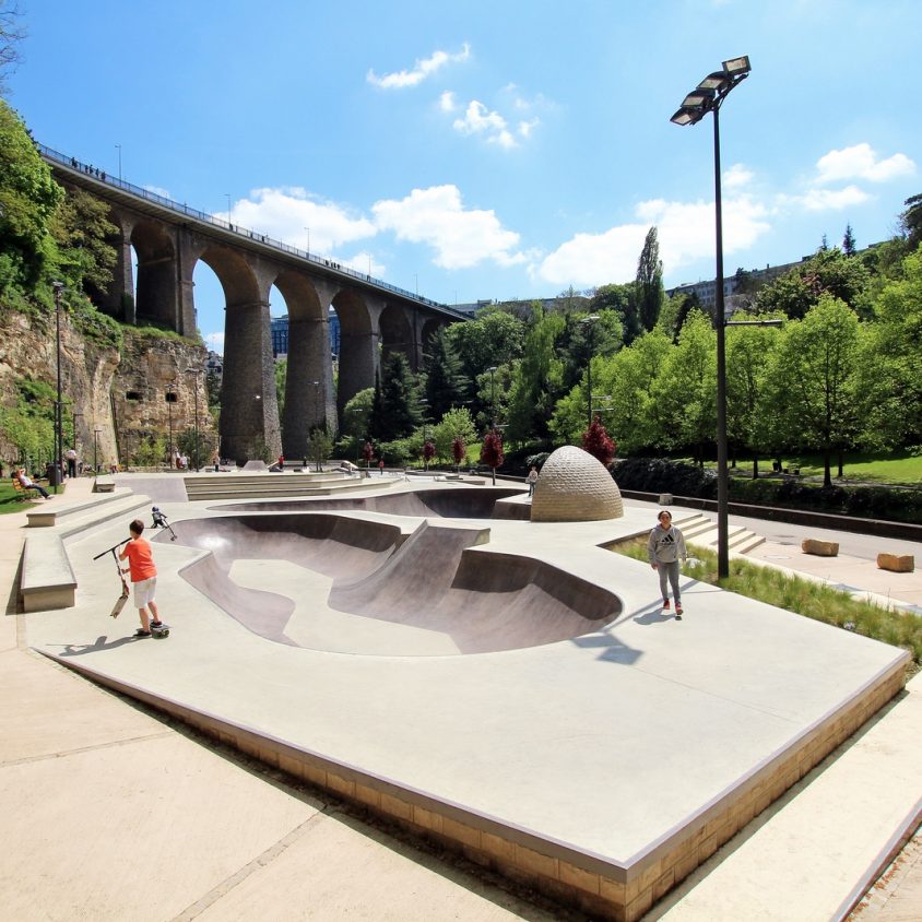 丨卢森堡丨Constructo Skatepark Architecture-12