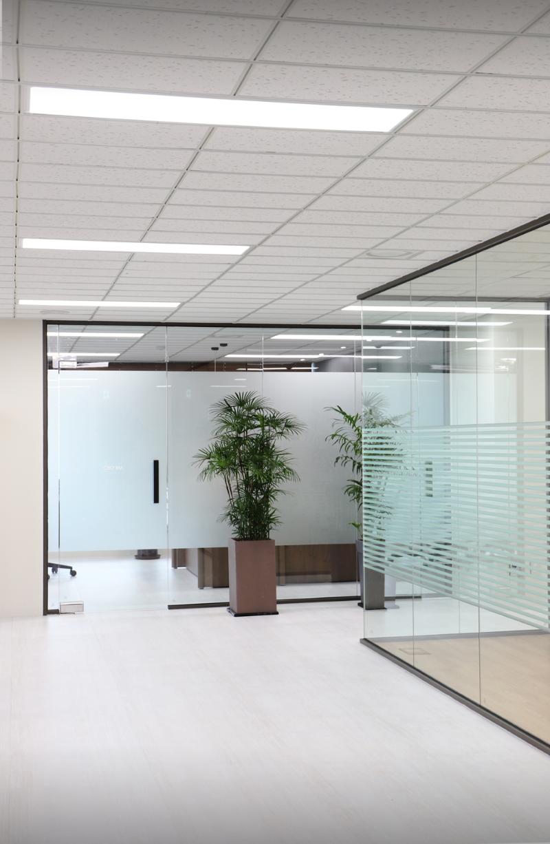极简清新 双子大厦办公室设计-8