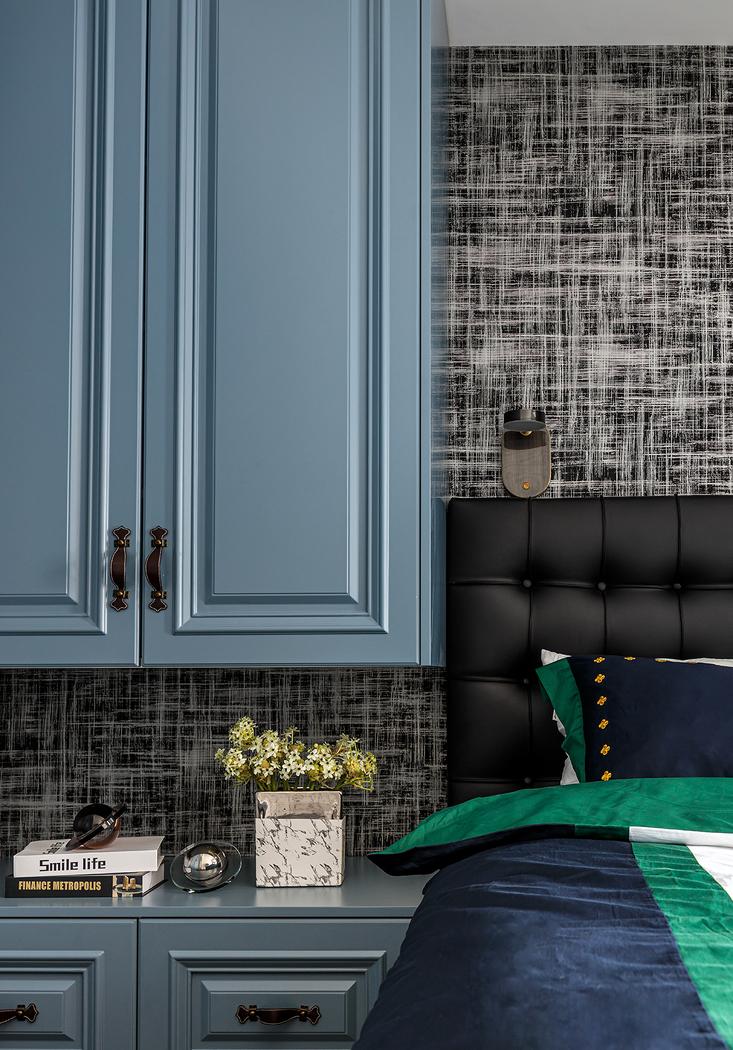 现代工业风精装房改造-49