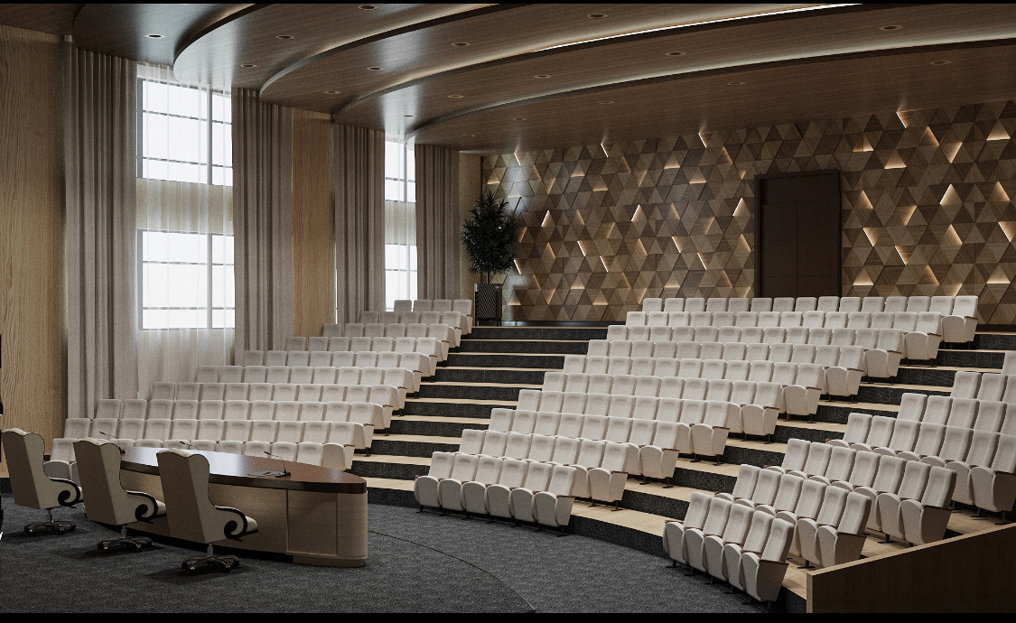 Anastasiya Gushchina丨会议中心丨Əmək və əhalinin sosial müdafiə  nazirliyi. Akt zalı.-2