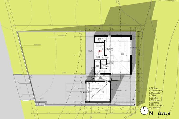 波兰 Krostoszowice 村庄的倾斜屋顶家园-9