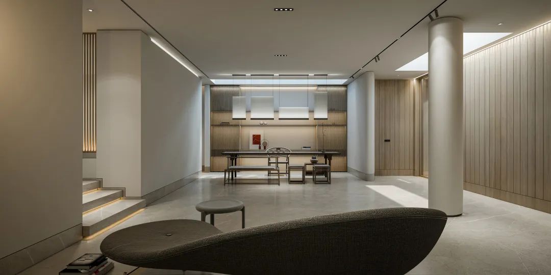 浙江宁海和溪园别墅 | 光影禅静,质感收纳-15