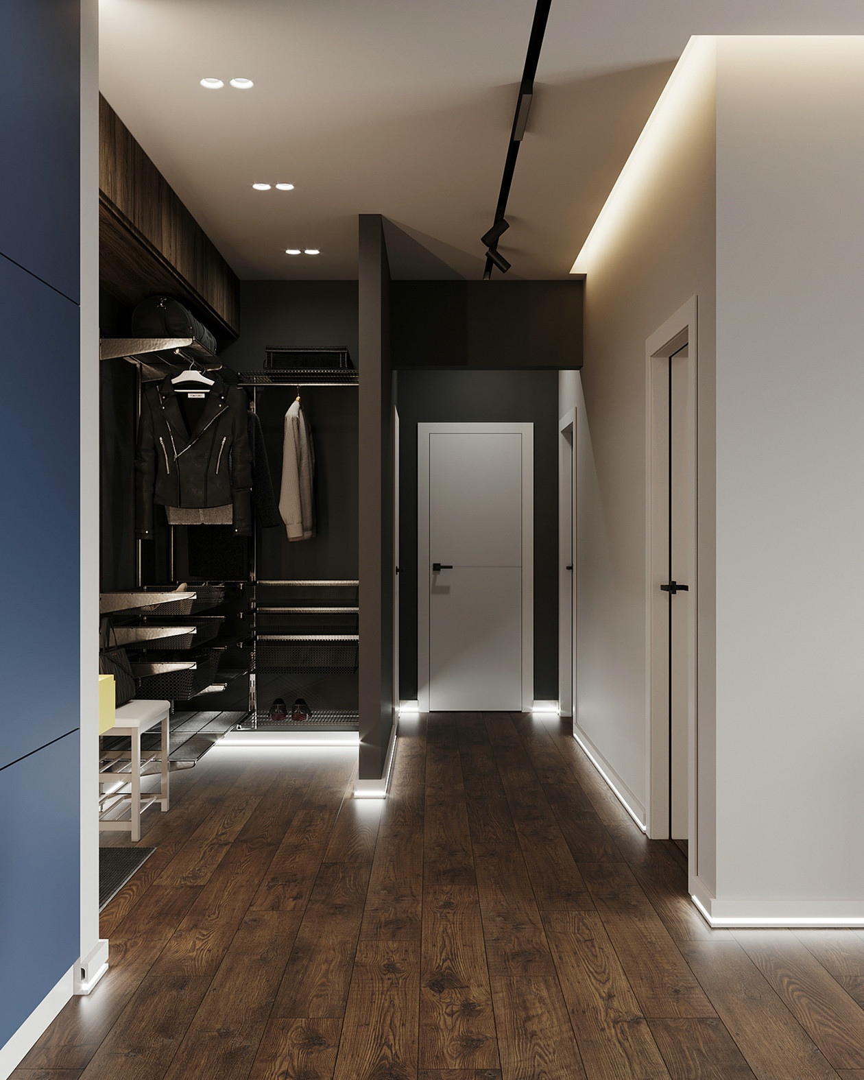 多彩色系公寓设计-6