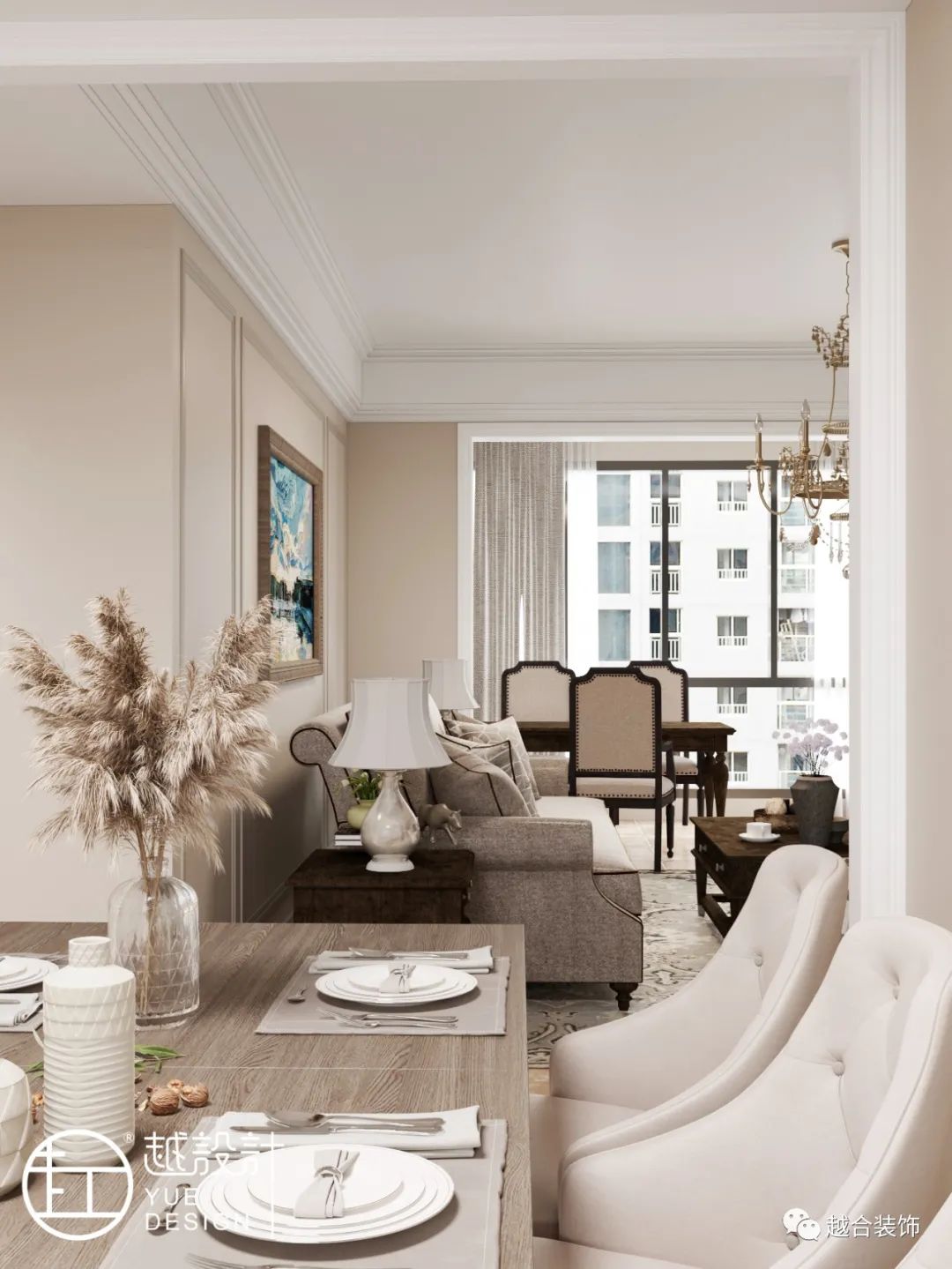 归家即远方,美式格调的理想家丨越设计-17