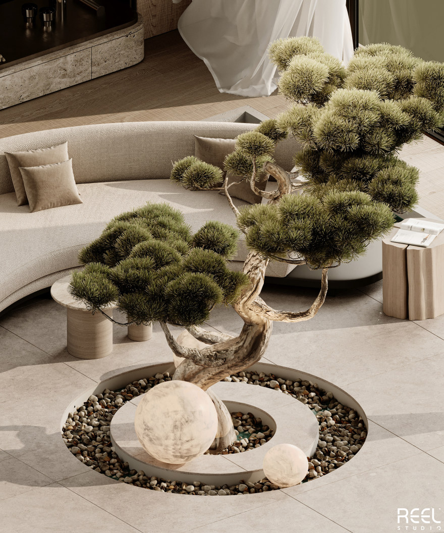 客厅设计丨沙特阿拉伯丨Reel Studio-8