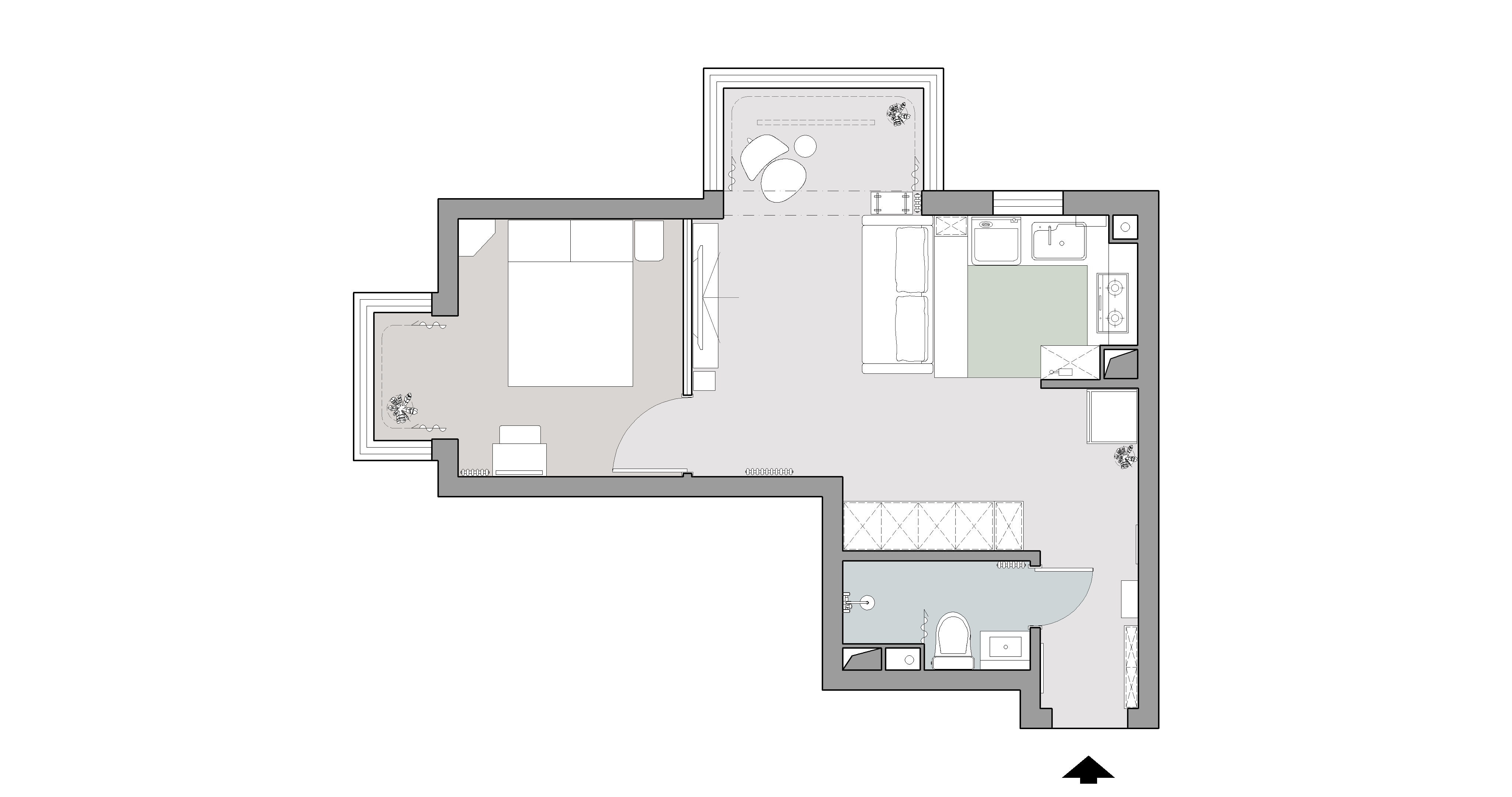 兴隆家园小户型改造丨久栖设计-50