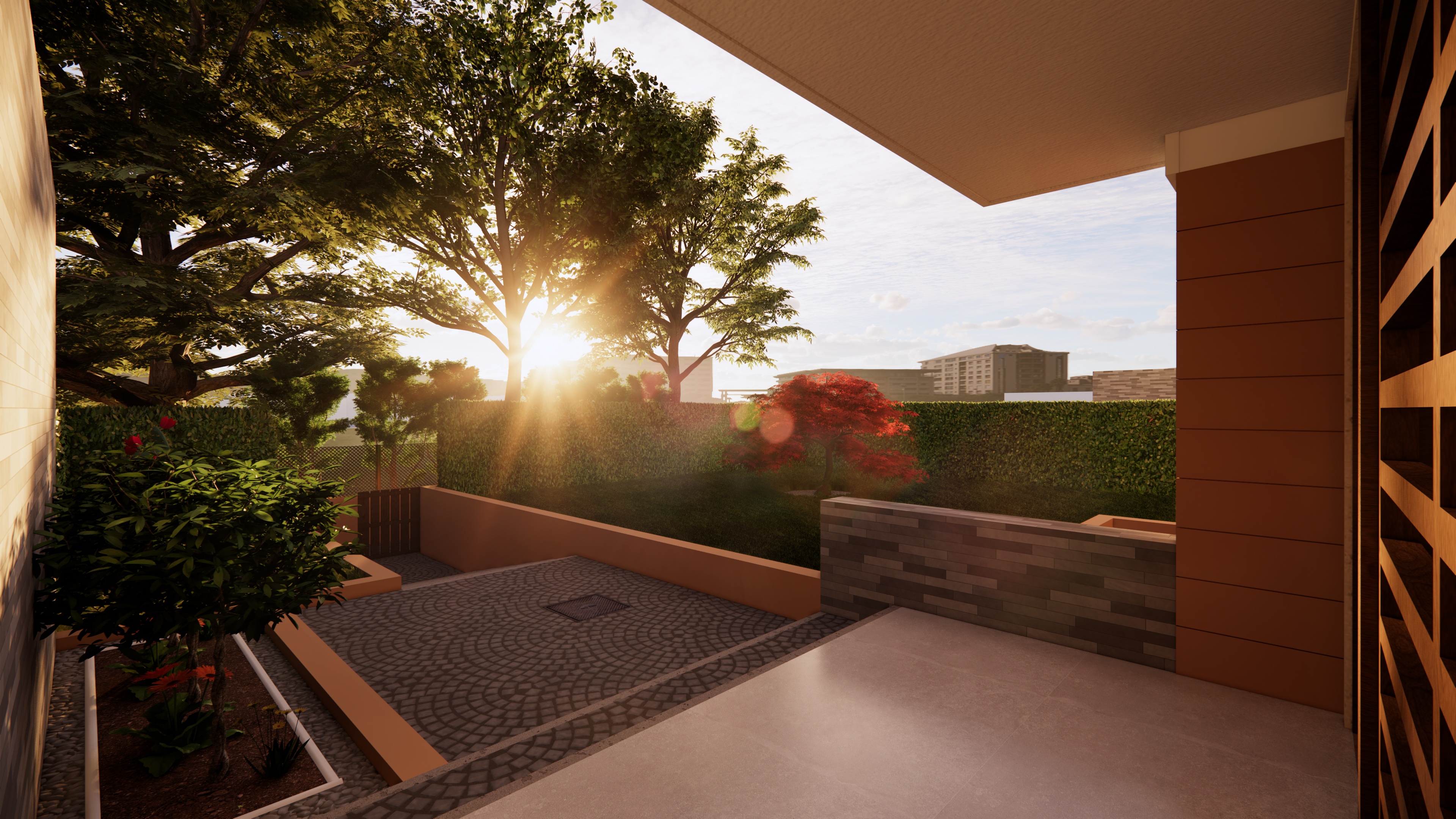 Residence in a gated community-1