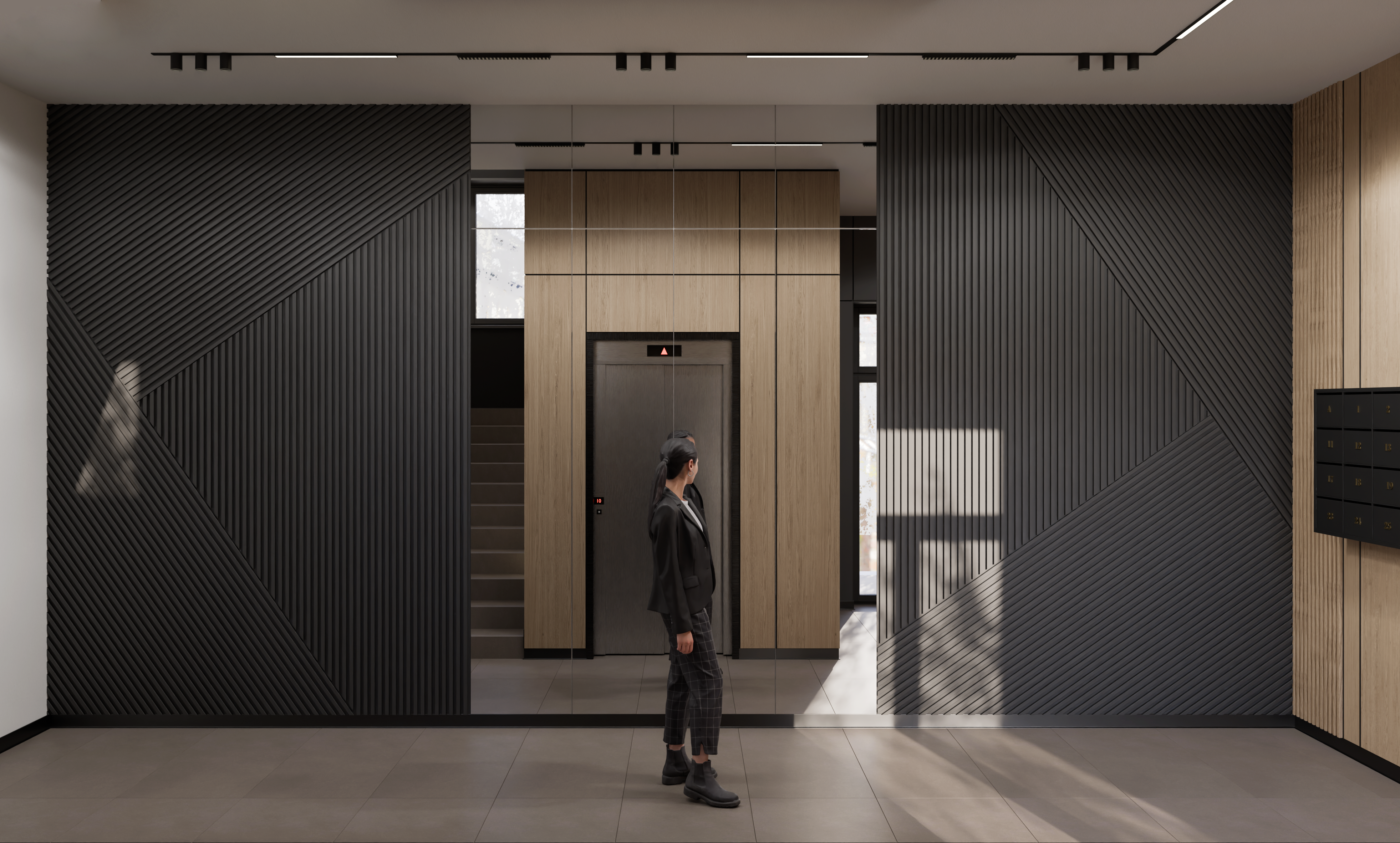 某住宅综合体入口及公共区域设计-7