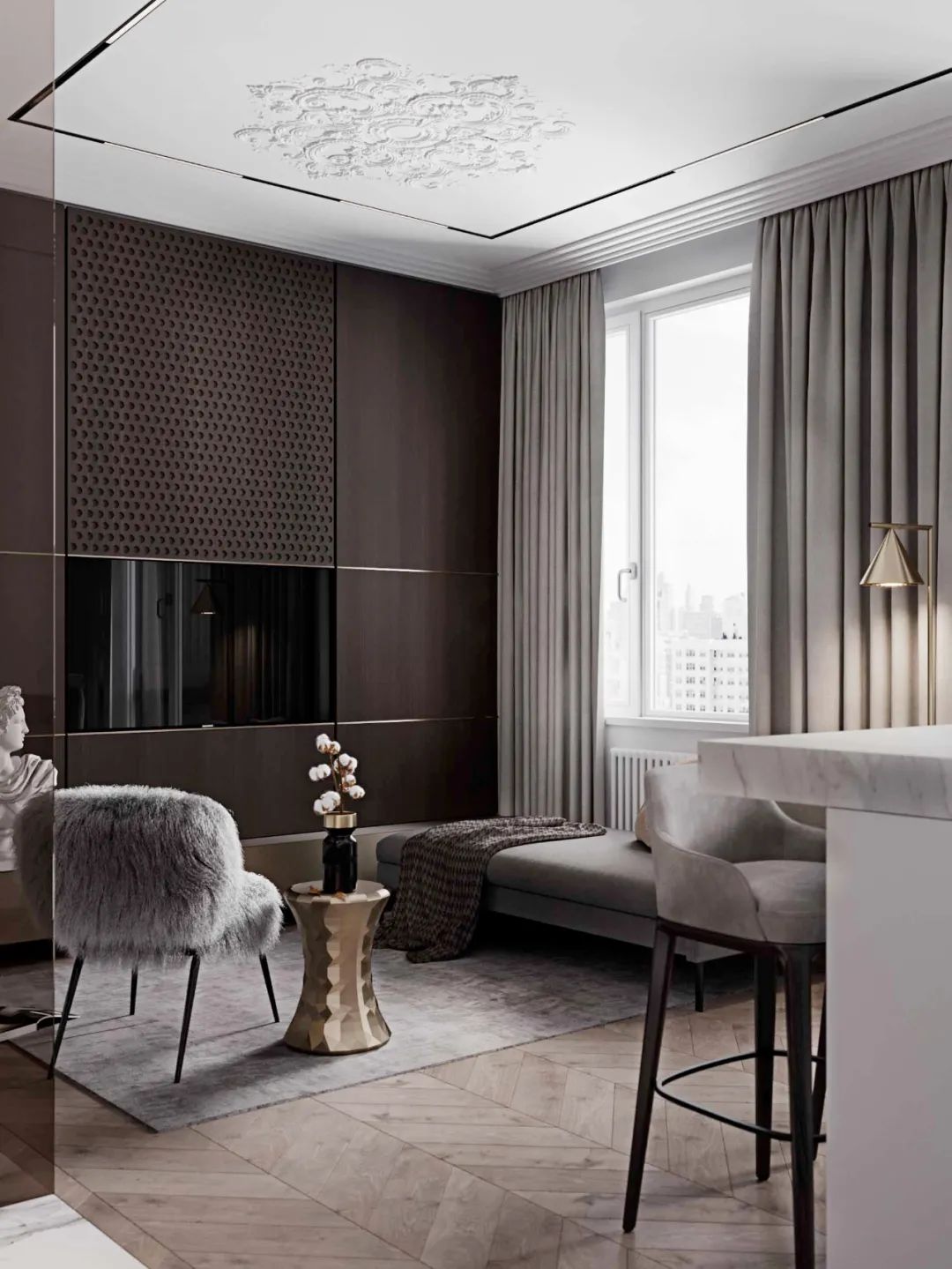 简约古典风格的空间美学演绎丨PRIMESTUDIA,MART Architects-33