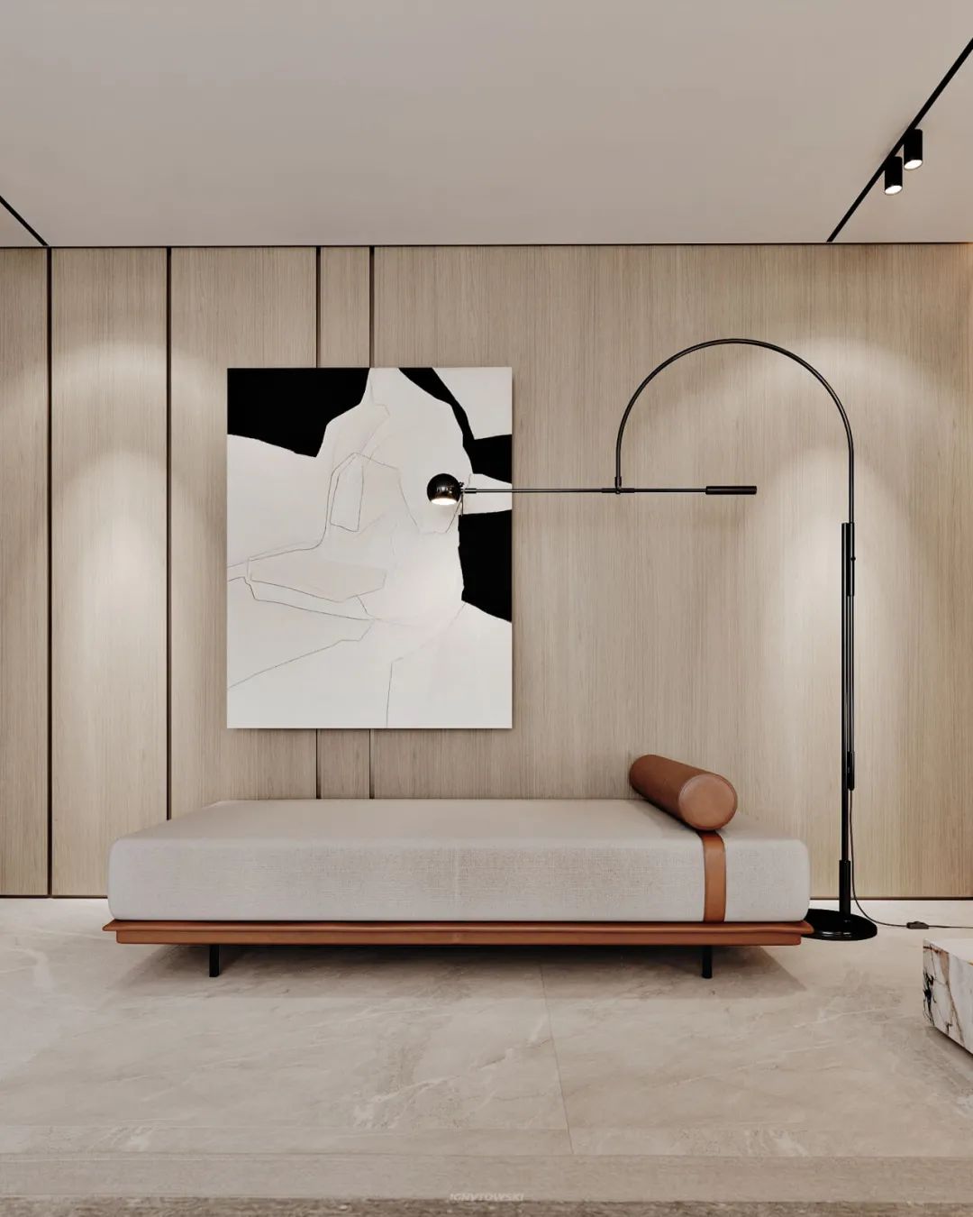 波兰罗兹 Złotno Apartment 室内设计丨hilight.design-61