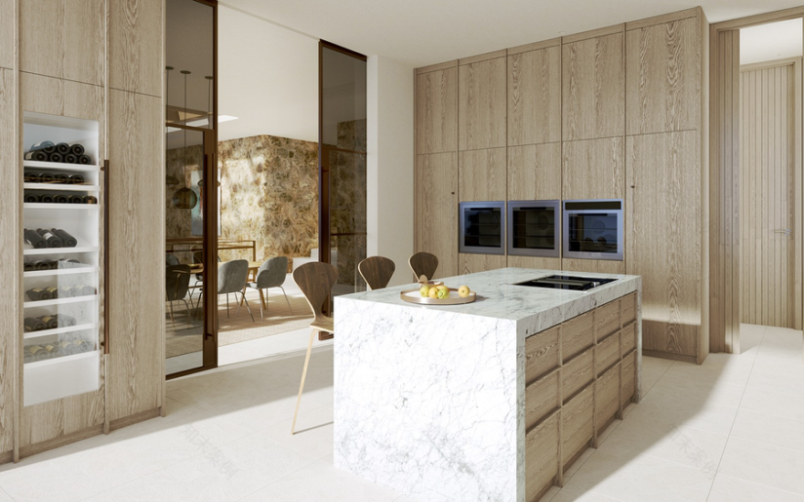 18 位建筑大师的伊维萨岛私人别墅设计,自然融入奢华-62