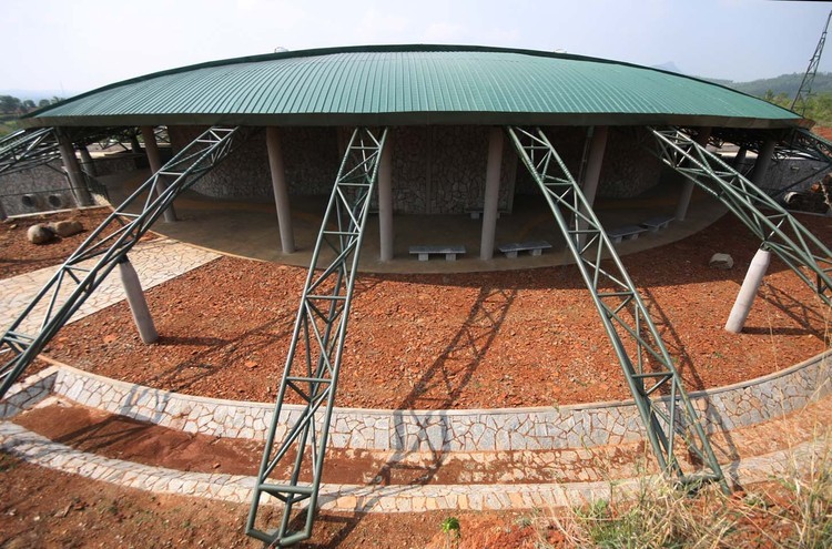 Auditorium in Agastya International Foundation Mistry Architects-30