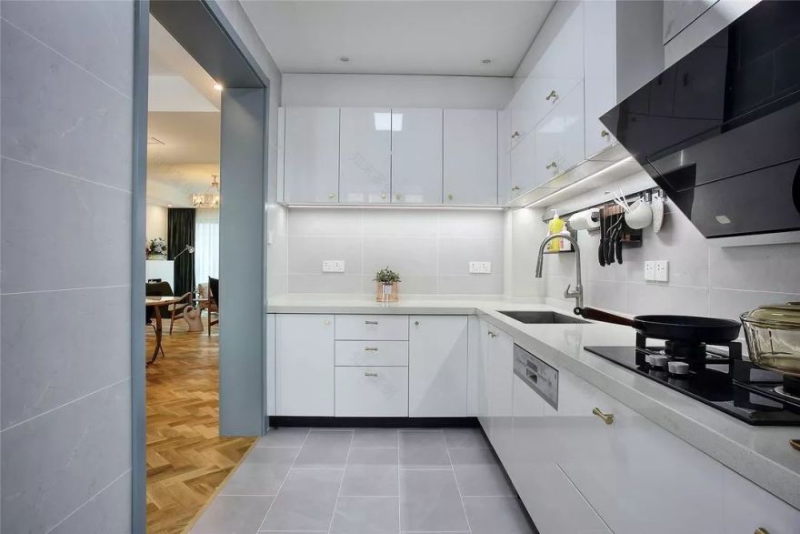 160㎡三口之家的轻奢生活 亦帆装饰设计-31