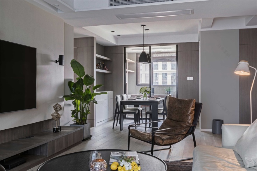 方正御星130㎡台式简约风住宅 TK设计-15