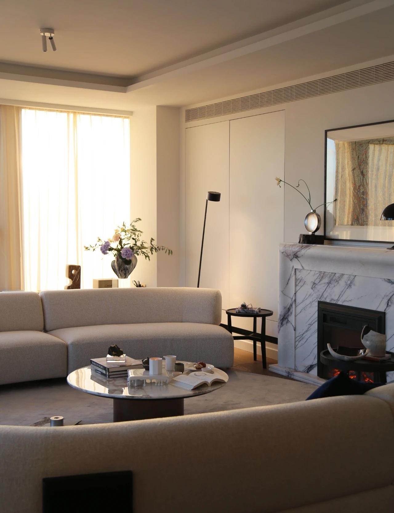 设计在旅途,伦敦River Thames白色公寓丨英国伦敦丨懒猫创意空间-57