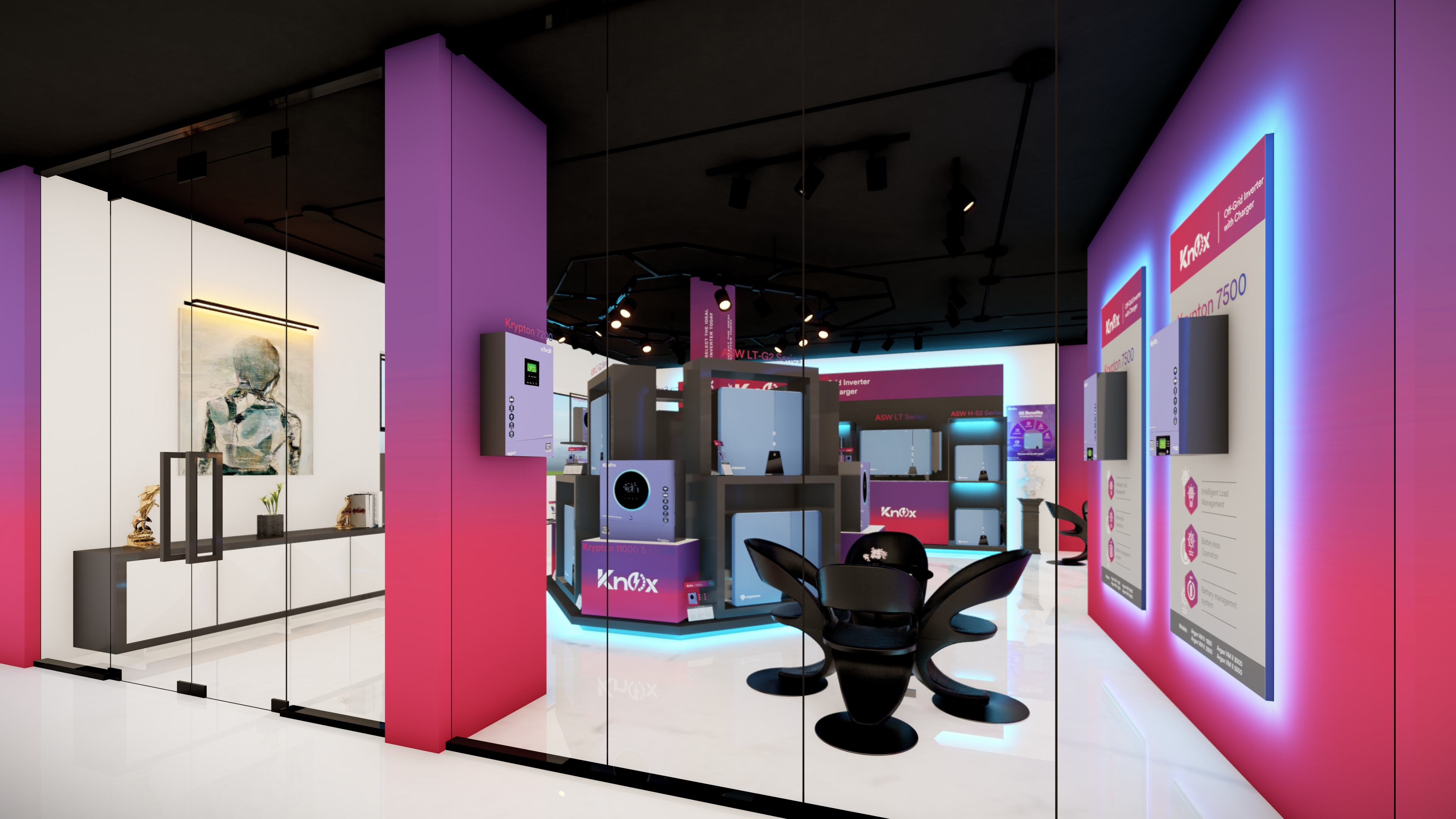 Kno· Inverters 门店设计丨巴基斯坦拉合尔-3