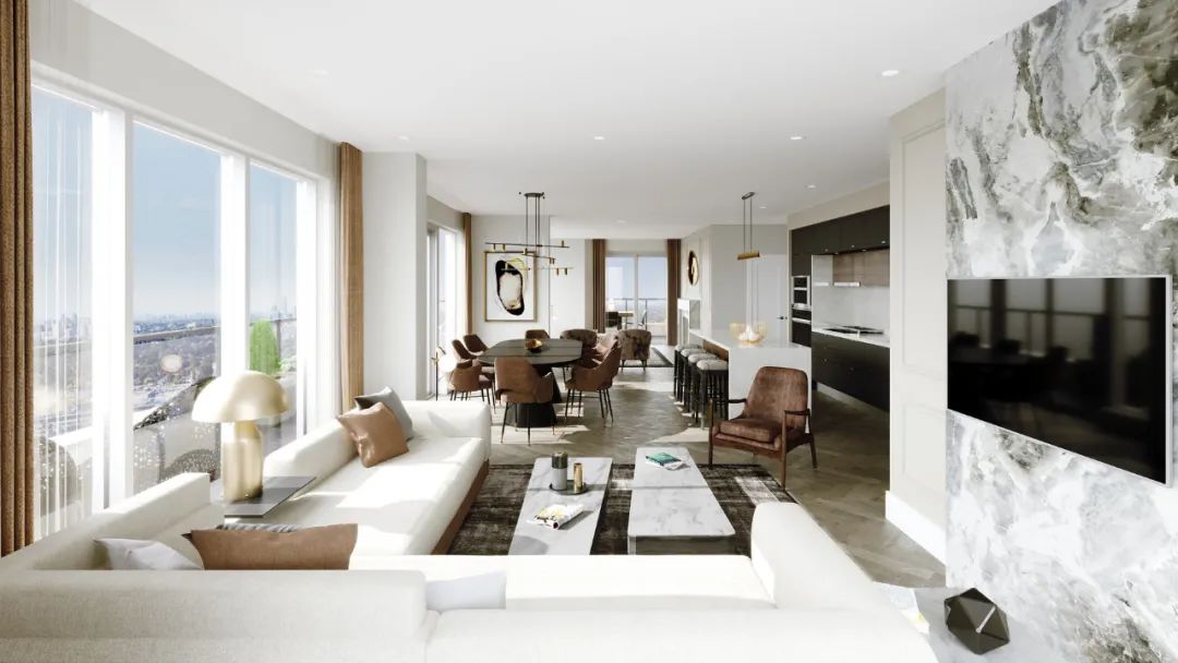 多伦多 Chateau 公寓丨加拿大多伦多丨II by IV Design-24