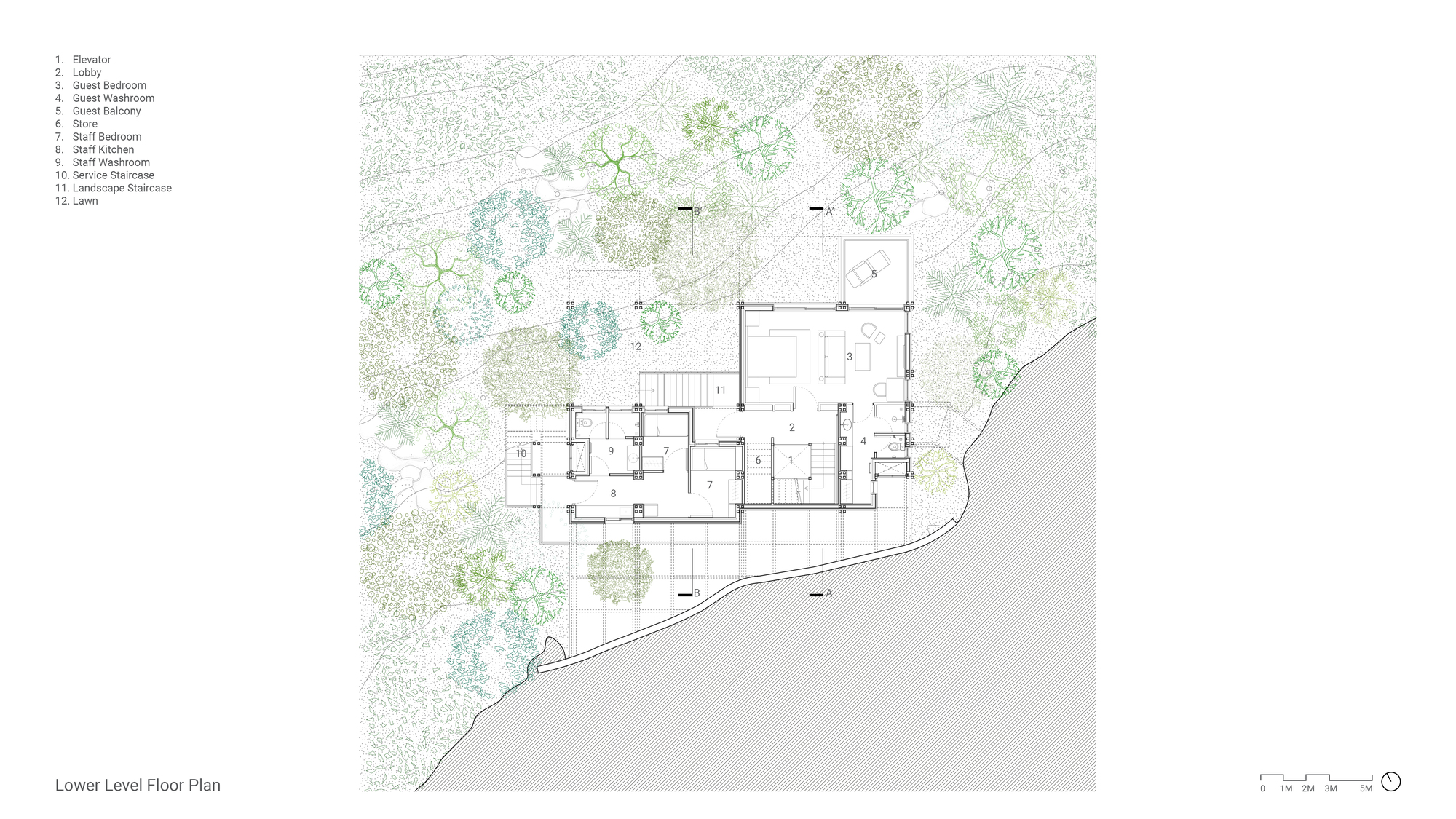 森林中的别墅丨印度丨Studio Lotus-31