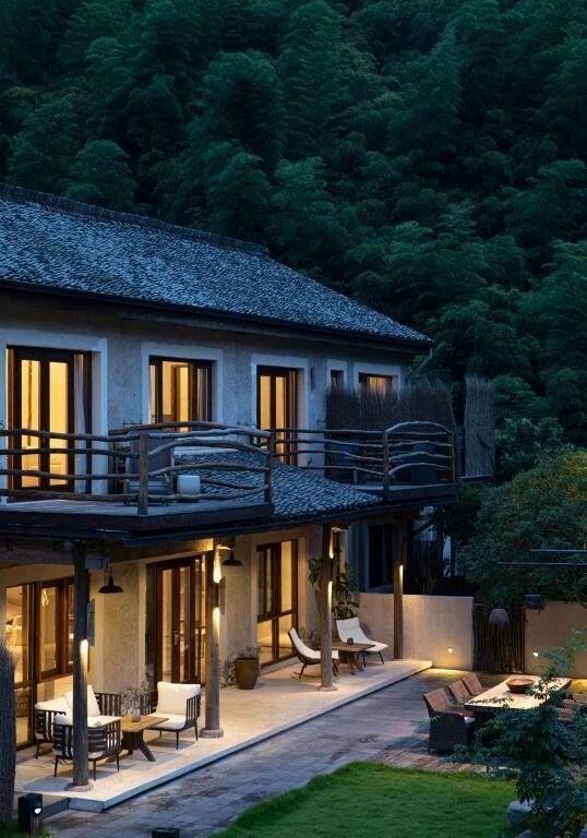 莫干山碧隐民宿丨民初见知名设计师吕晓辉团队-0