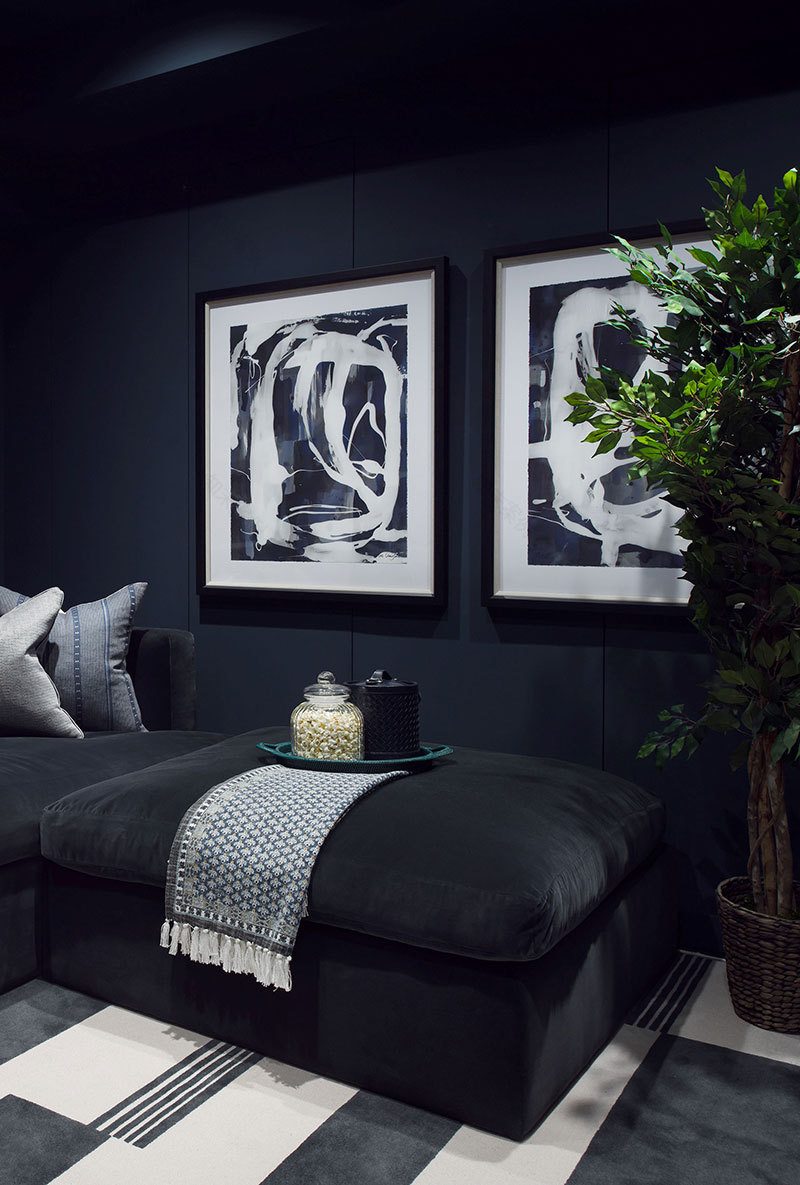 伦敦公寓中性色调与绿植的和谐搭配-14