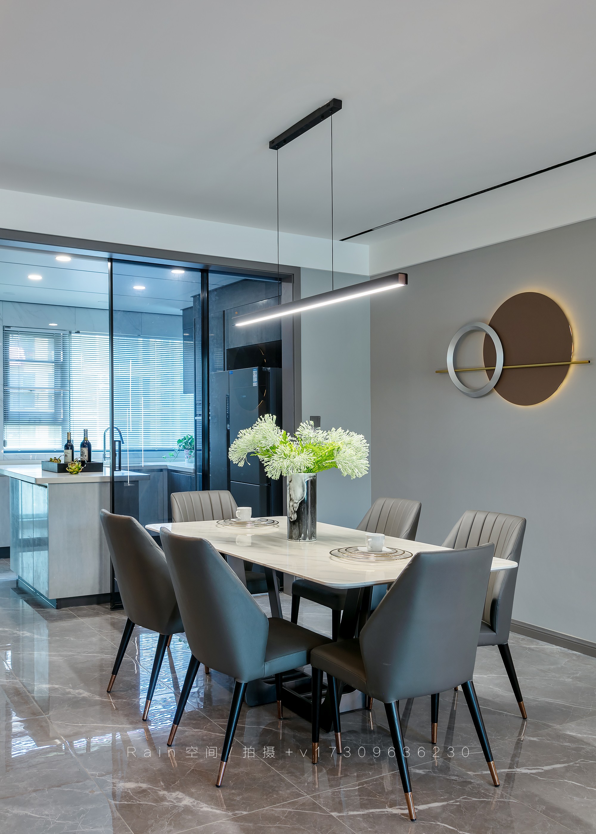 安展蔚然家园现代风格样板房丨中国芜湖丨芜湖市百视装饰-15