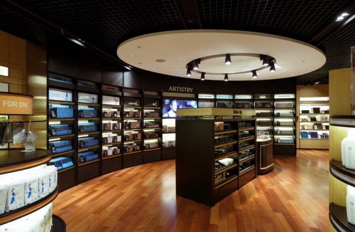 首尔Gang·nam安利广场旗舰店设计-11