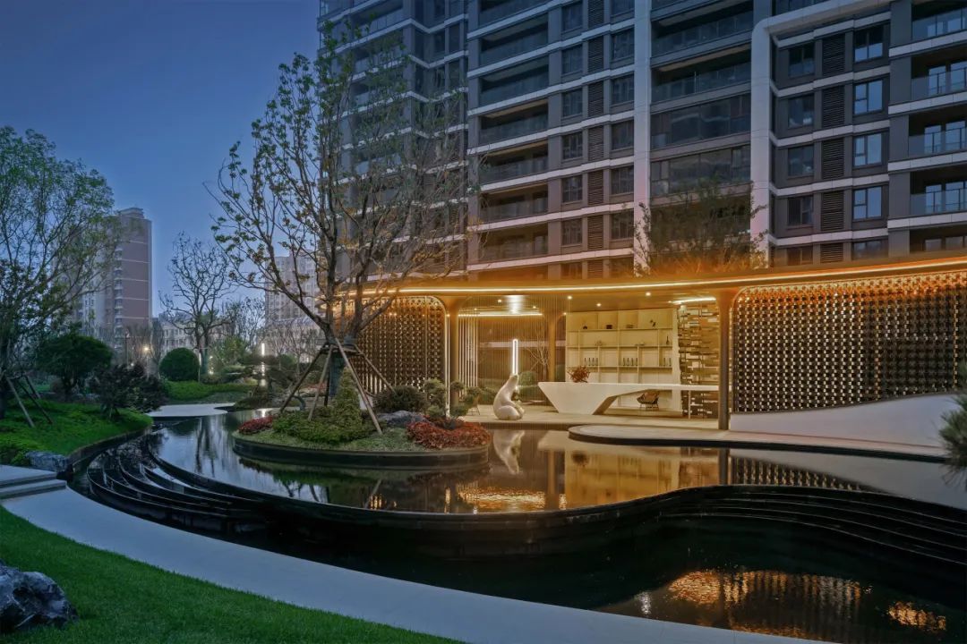 青岛润诚天悦华府大区丨中国青岛丨东易奇思-37