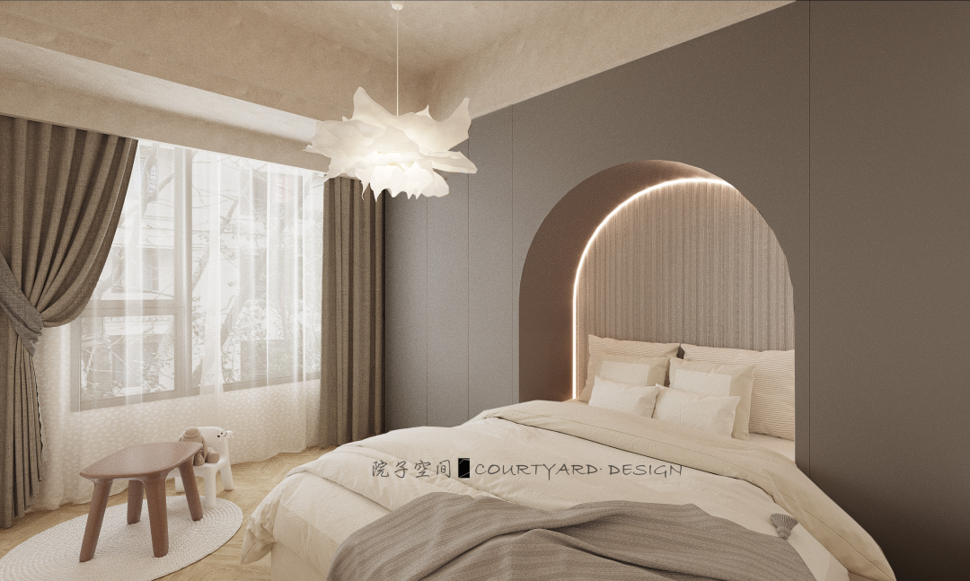 学樘府 Co'co · 盐系风格与温柔生活的完美融合丨里驹室内设计-29