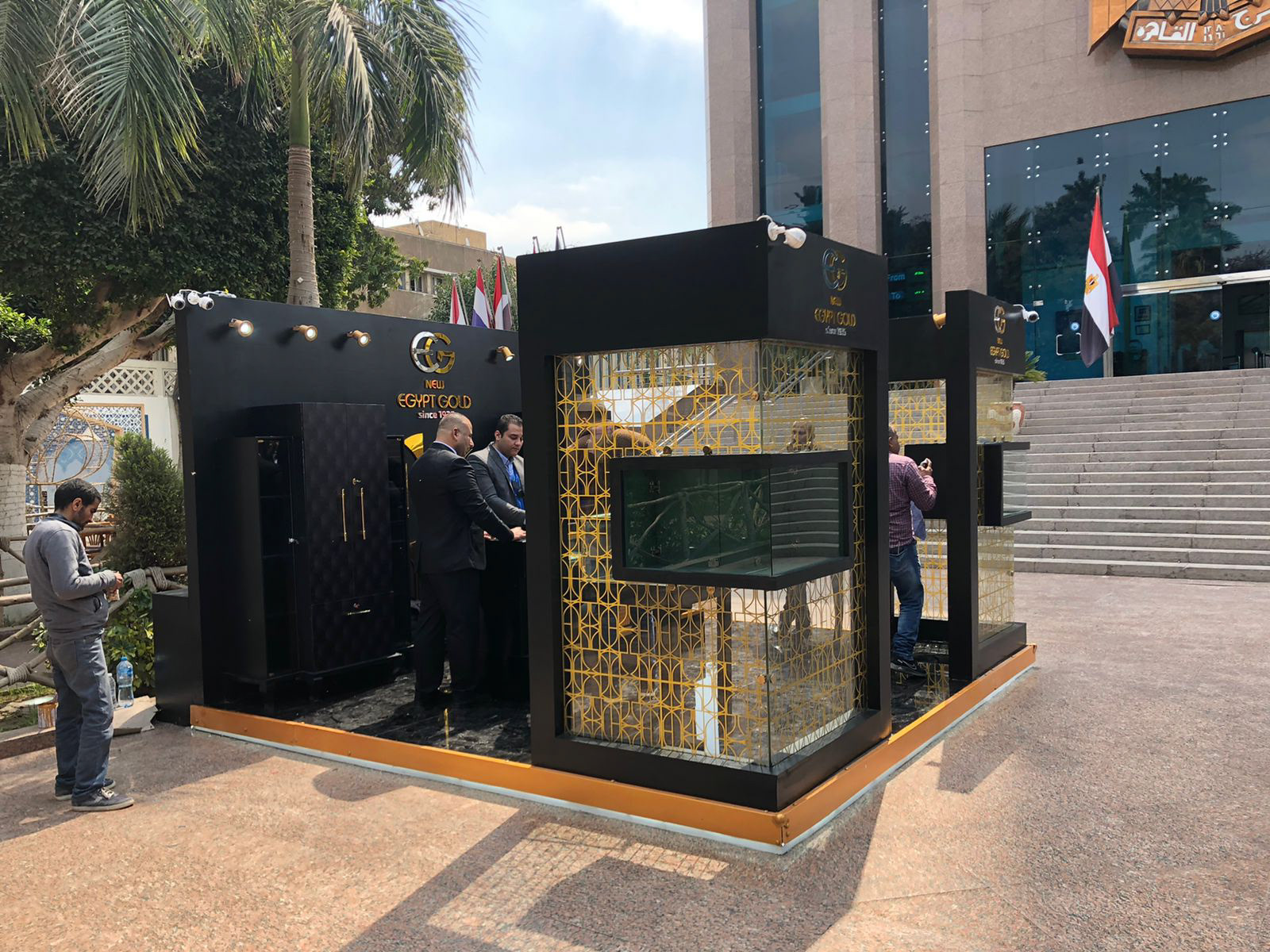 Egypt Gold Booth Display-3