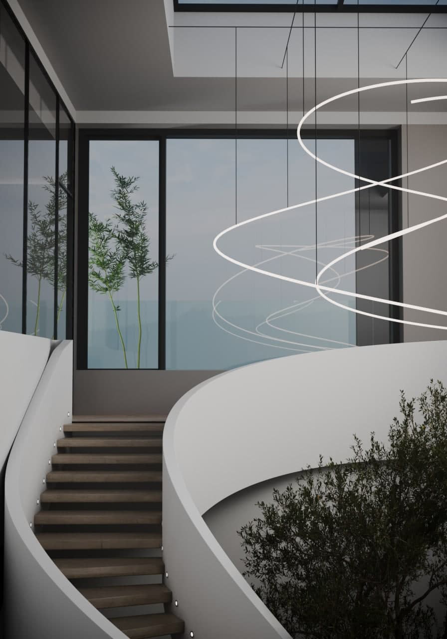 乌克兰 600平超大空间简约设计！                     -13