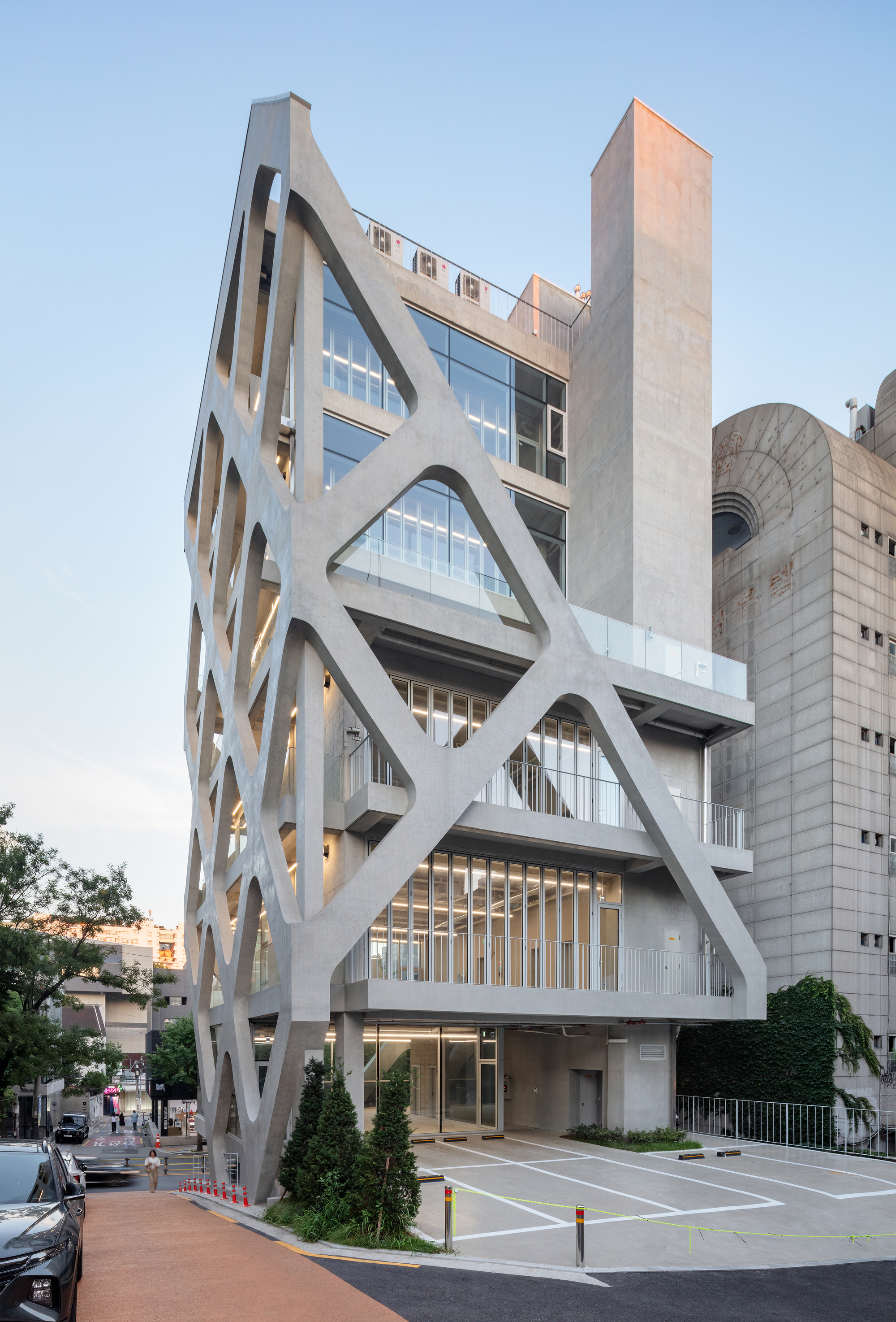 折叠地面社区设施丨韩国首尔丨LIFE Architects-23