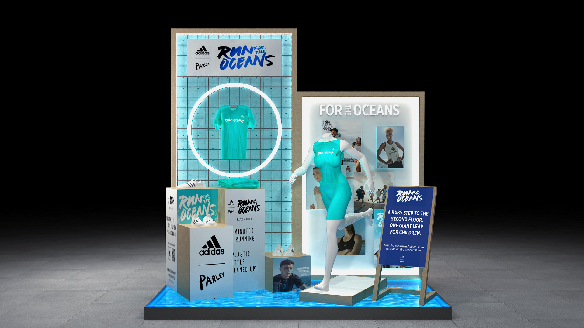 ADIDAS KIDS STORE BOOTH-7