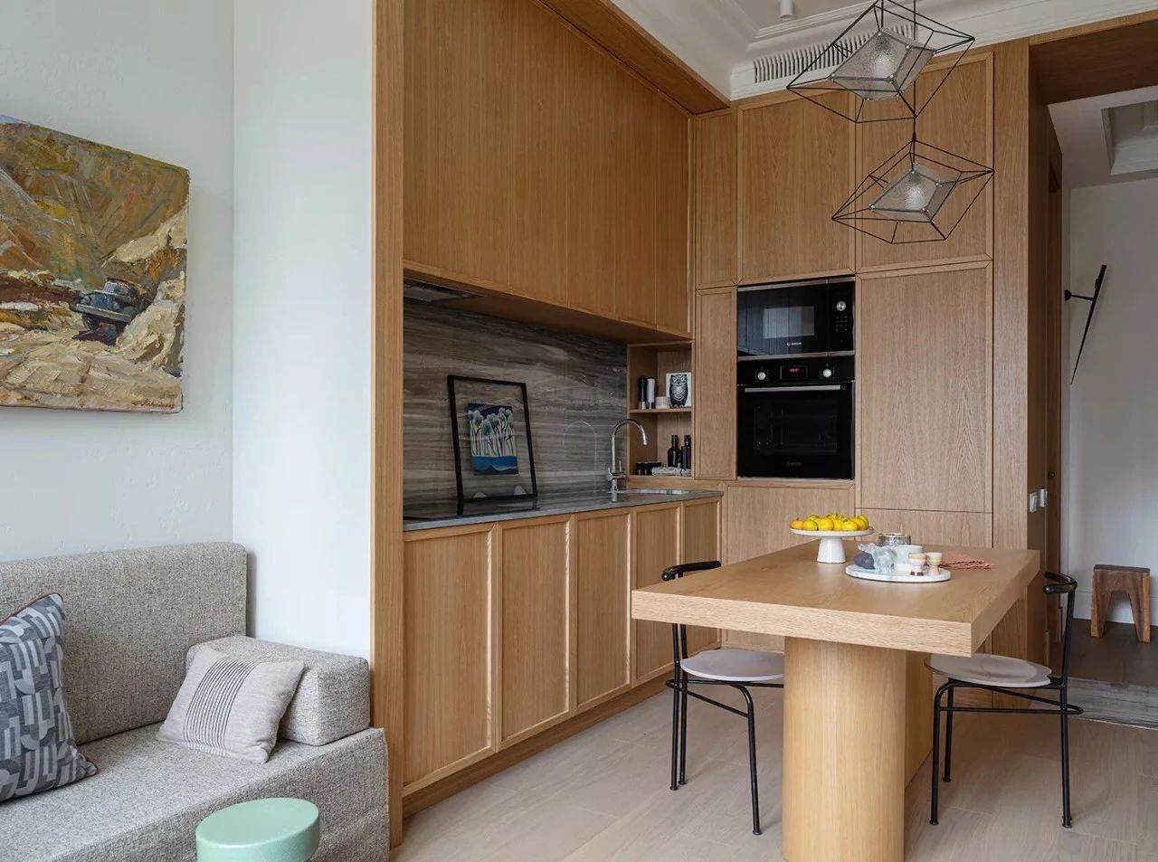 43㎡小宅传统优雅设计丨Natalya Artamonova-10