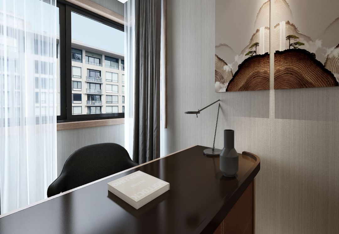 悦江国际 230㎡新中式雅居,演绎东方美学与当代生活-71