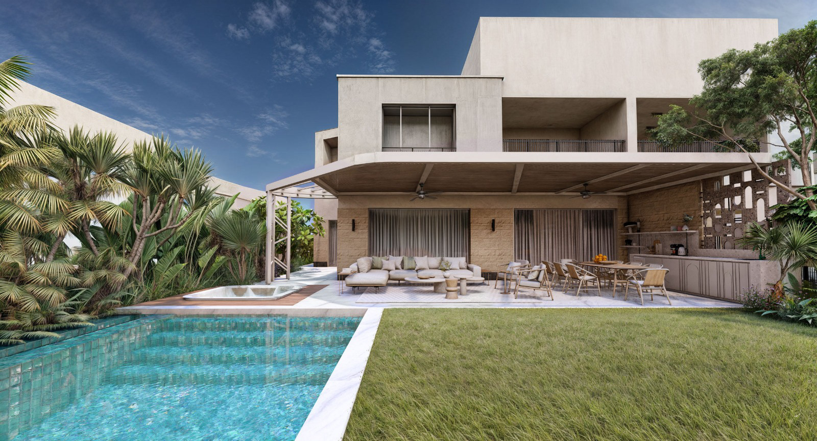 别墅庭院 BACKYARD LS. DESIGN-9