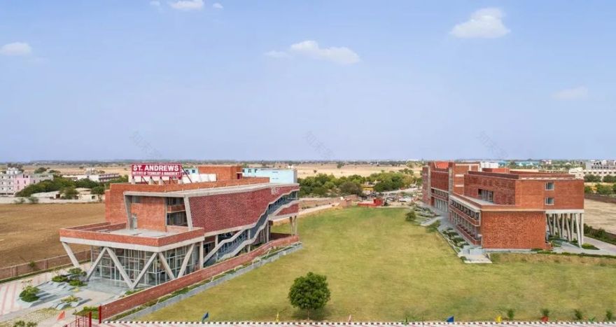 圣安德鲁斯技术与管理学院女生宿舍楼丨印度丨Zero Energy Design Lab-9