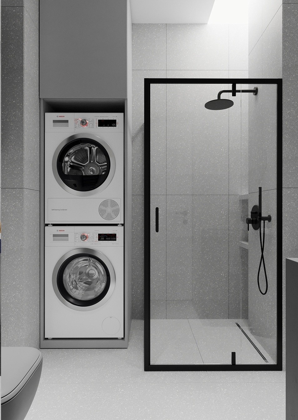 100㎡简约风湛蓝住宅设计 超精致！ | 疯狂爱设计-20