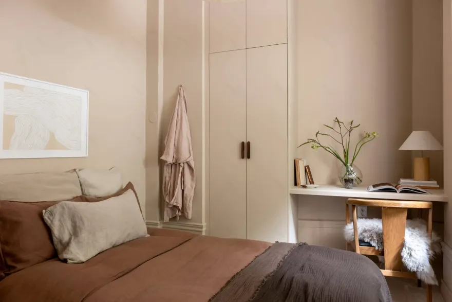 瑞典 33 平米公寓的南欧风情设计-14